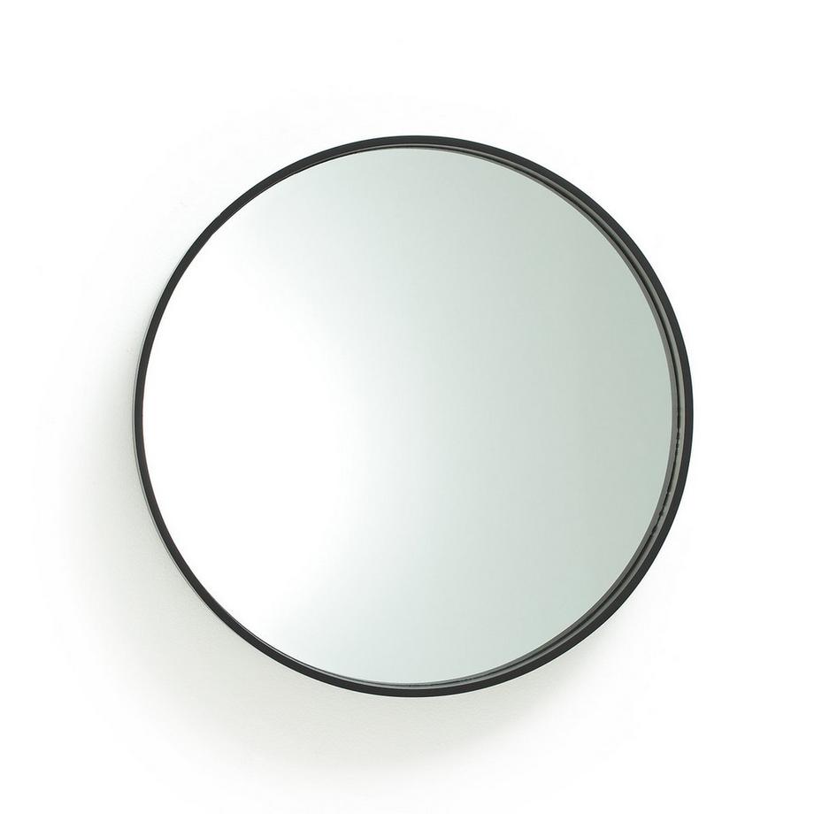 La Redoute Intérieurs Miroir rond noir Ø55 cm  