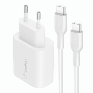 belkin  Chargeur avec Câble USB-C 25W, Belkin 