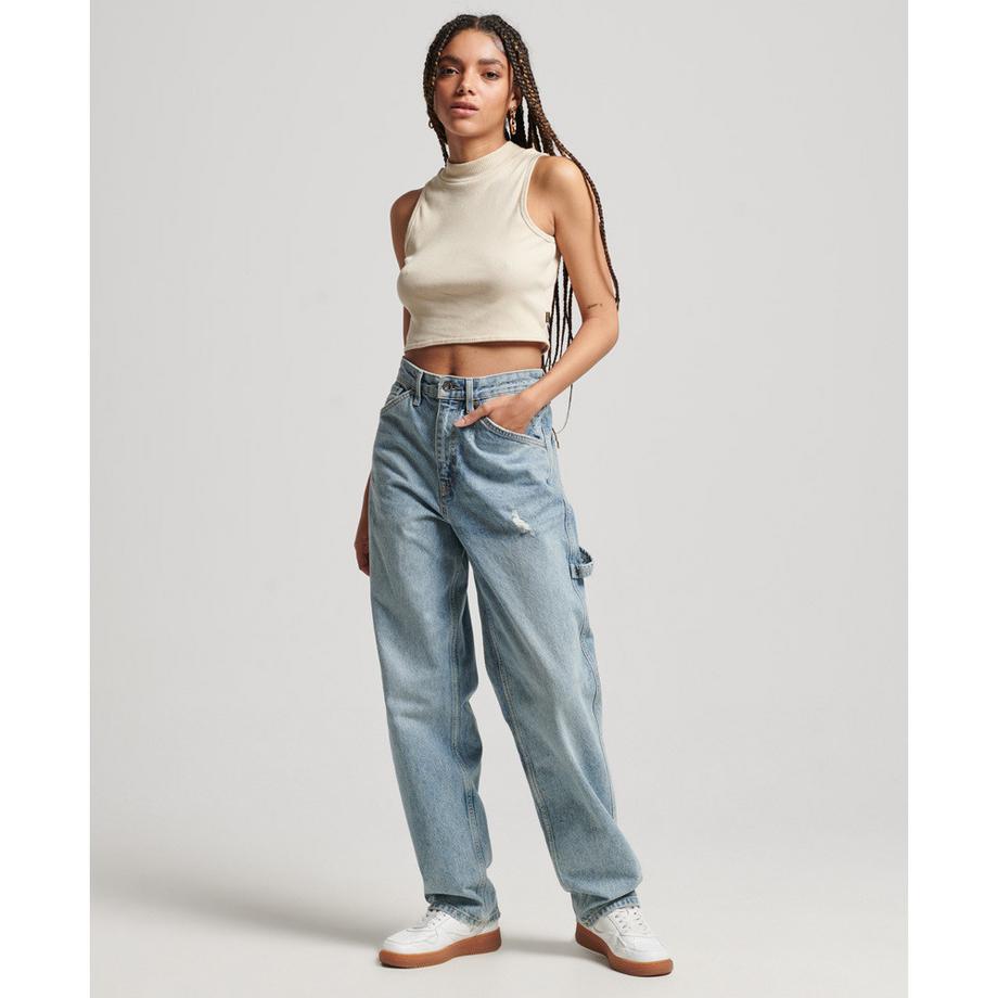 Superdry Court Tanktop Stehkragen  