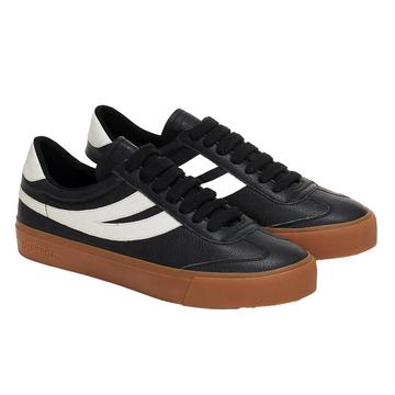 Sneaker 4834 Club S Swallow, Kontrast Detail, Veganes Leder