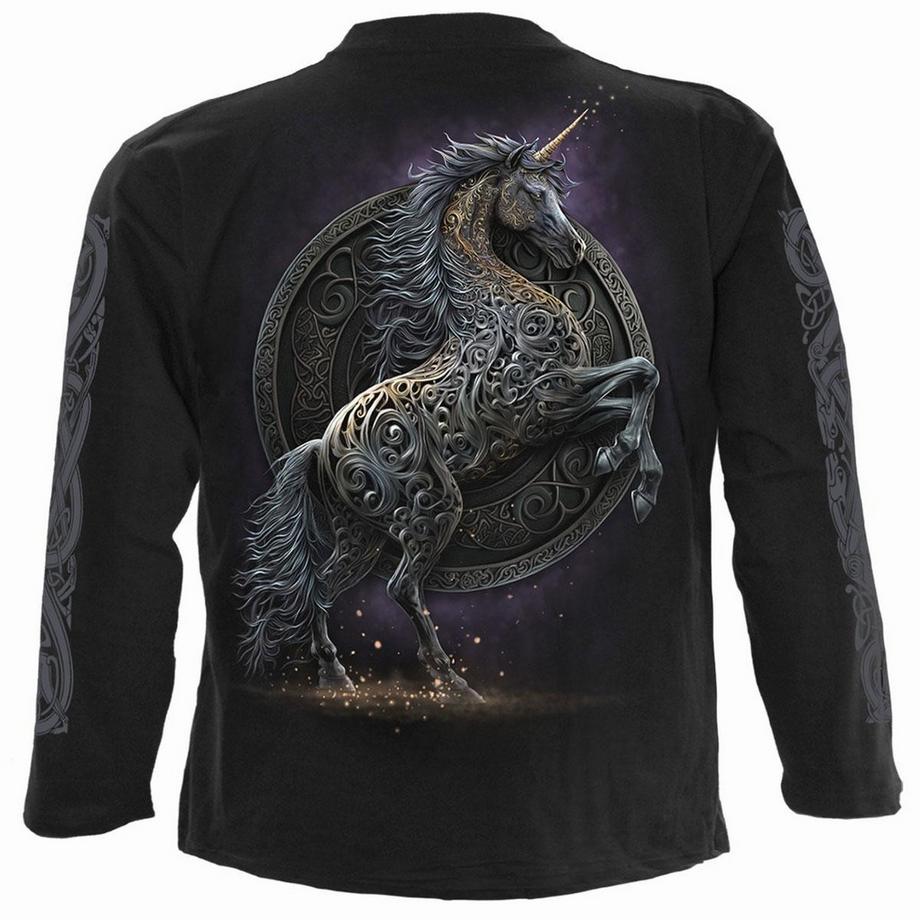 Spiral T-Shirt Manica Lunga Celtic Unicorn  