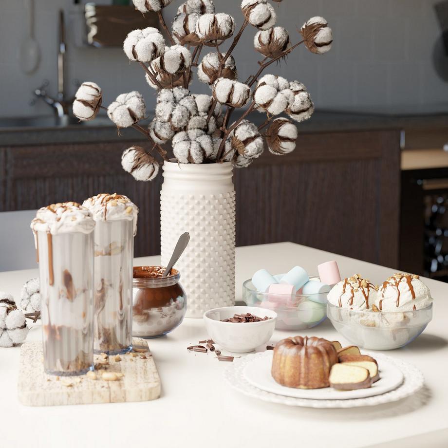 Northio Dessertschalen Glas 6er-Pack  