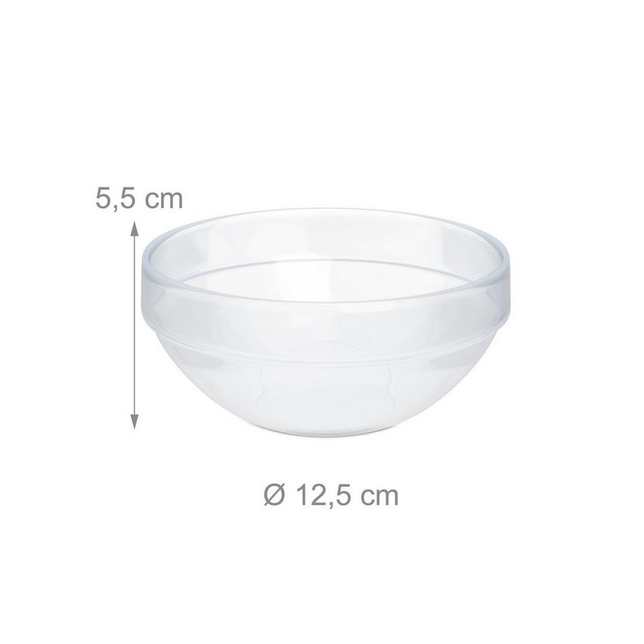 Northio Dessertschalen Glas 6er-Pack  