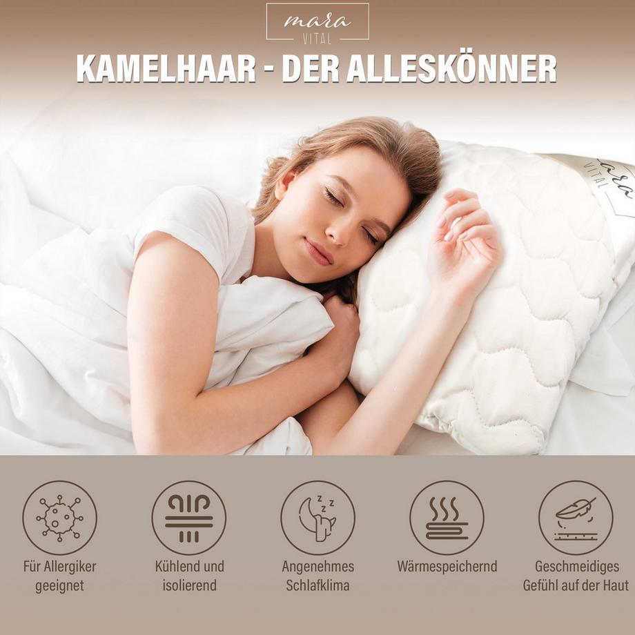 Mara Vital Bio Kamelhaarkissen  