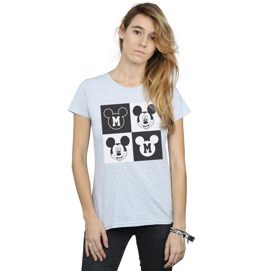Disney Mickey Mouse T-Shirt a Quadretti  