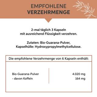 Eltabia  Bio Guarana Kapseln 