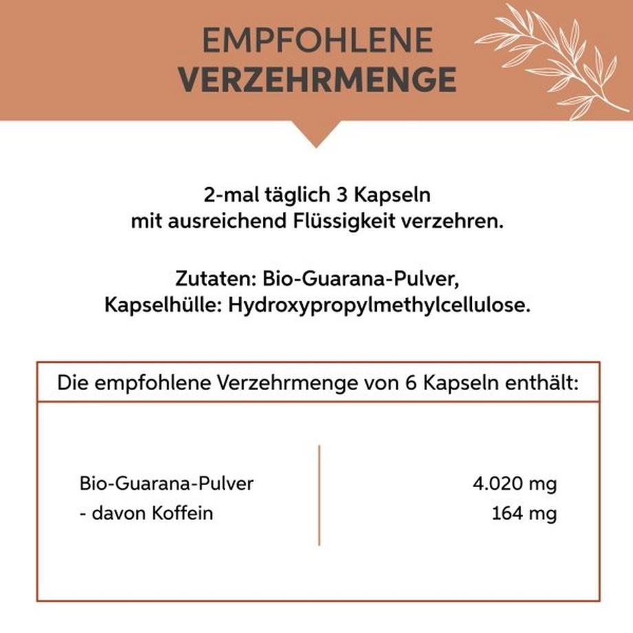 Eltabia  Bio Guarana Kapseln 