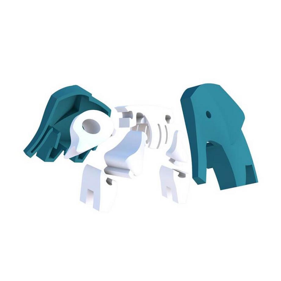 Halftoys  Halftoys Animal World - Elephant version 