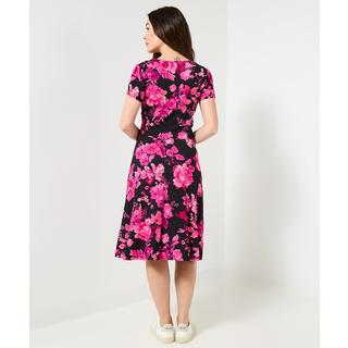 Joe Browns Jerseykleid Winterblumenmuster Wickeloptik  