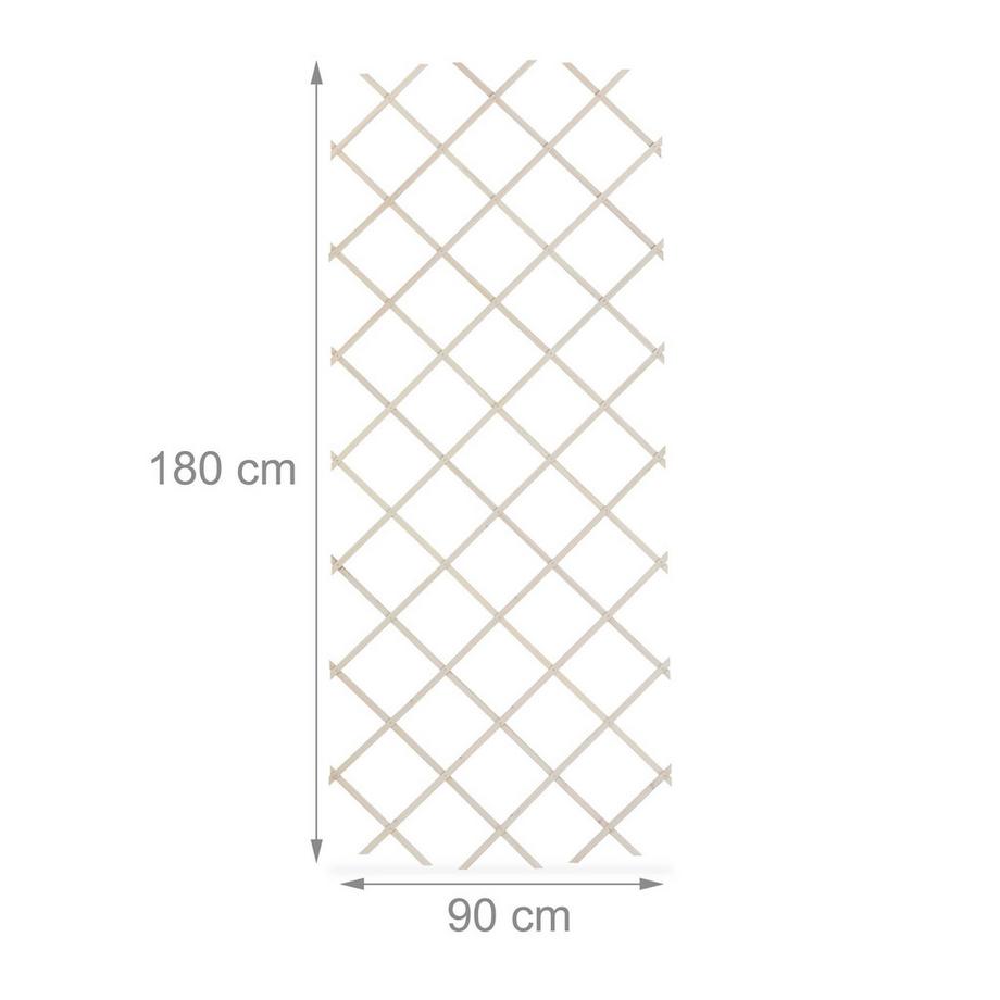 Northix  Ausziehbares Rankgitter 3er Set 