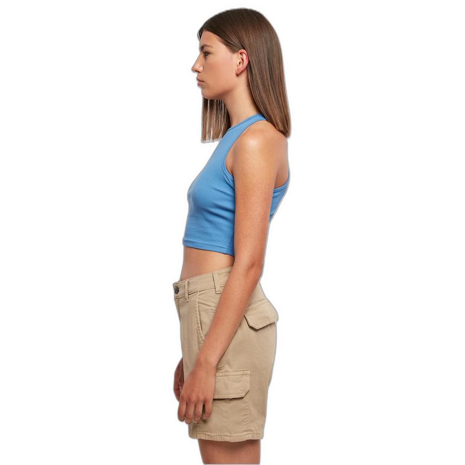 URBAN CLASSICS Geripptes Crop Top  