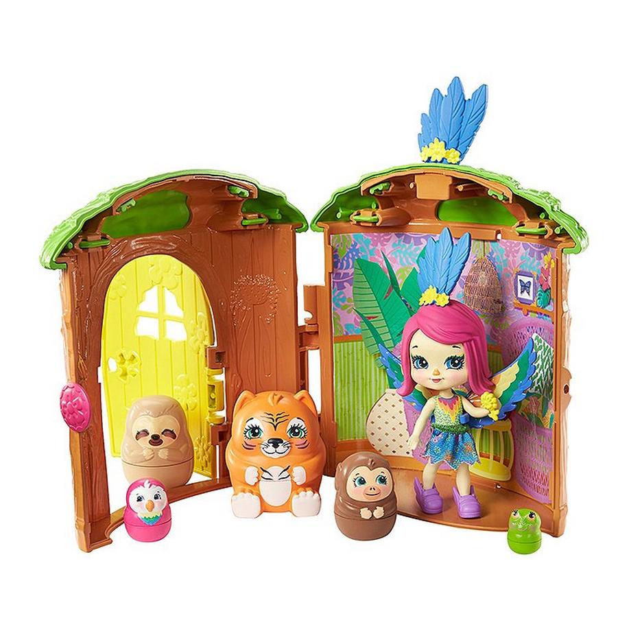 Enchantimals  Secret Besties Peeki Parrots Baumhaus 