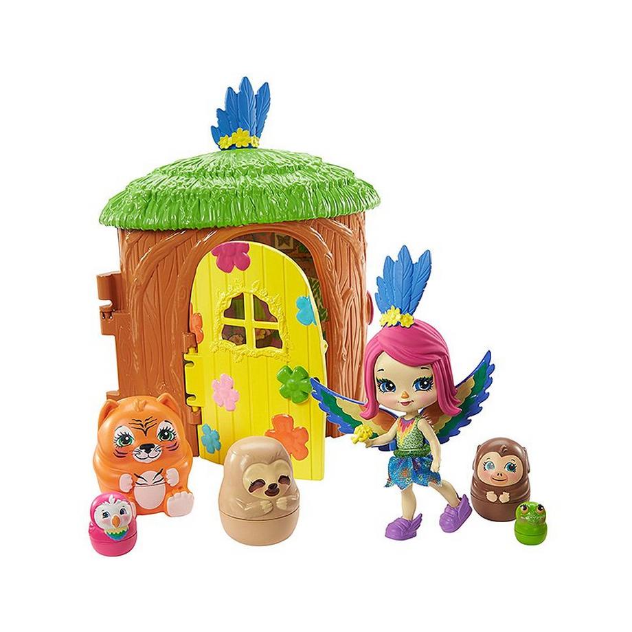Enchantimals  Secret Besties Peeki Parrots Baumhaus 