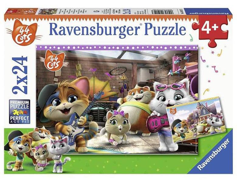 Ravensburger  Puzzle Die Buffycats machen Musik (2x24) 