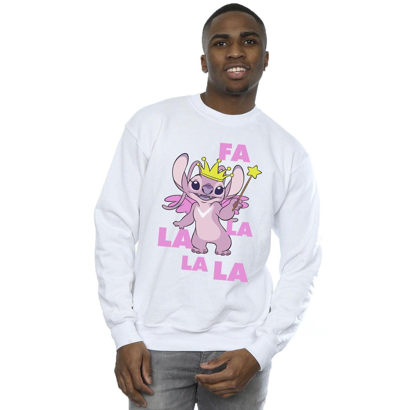 Disney  Angel Fa La La Sweatshirt 