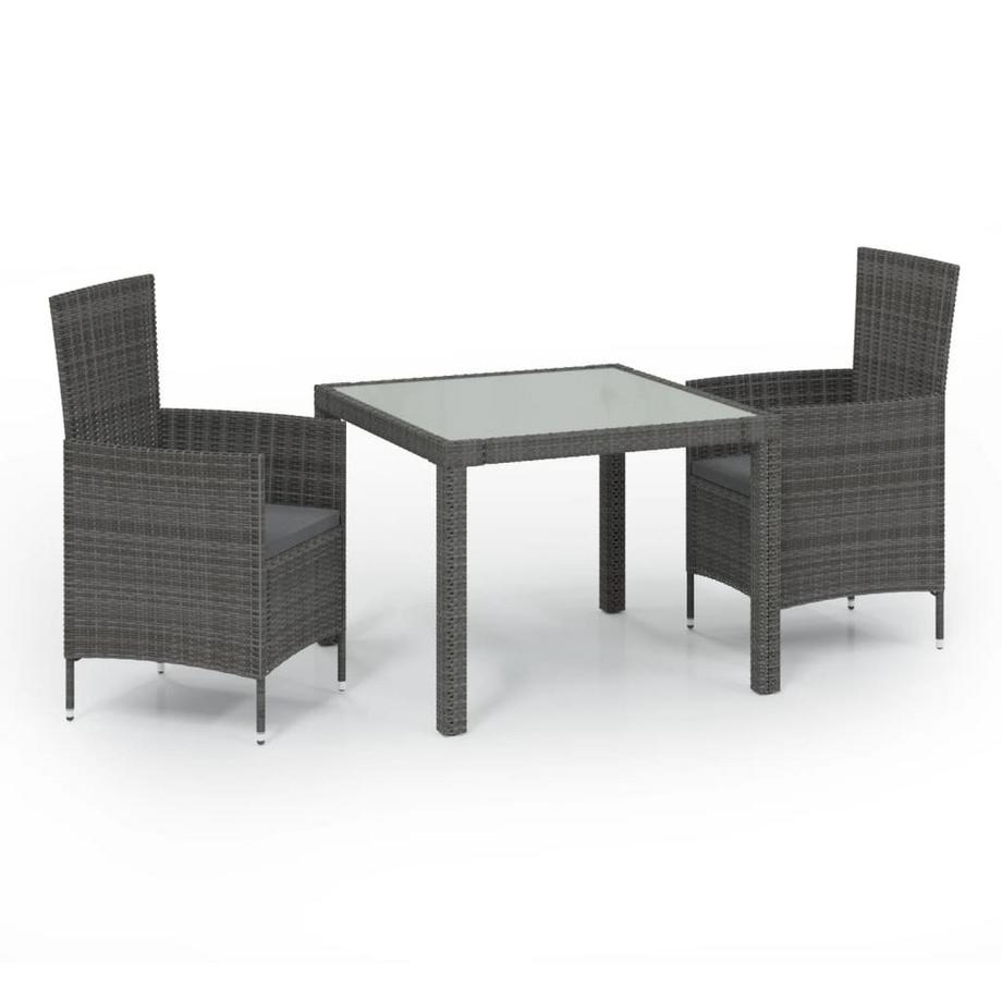 Garten essgruppe poly-rattan