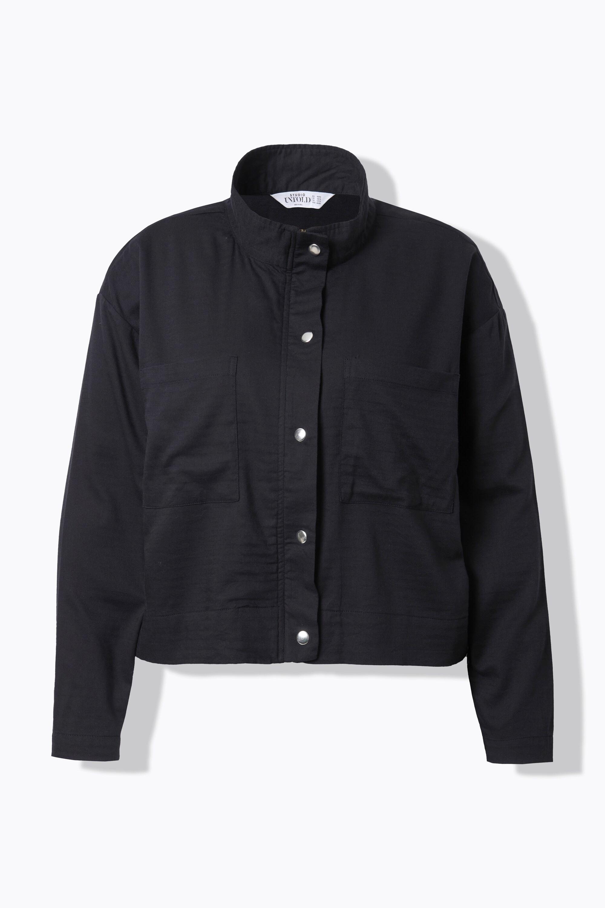 Studio Untold Veste Coupe Boxy Mélange Coton  