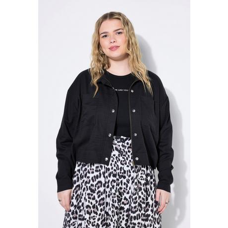 Studio Untold Veste Coupe Boxy Mélange Coton  