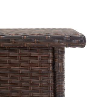 VidaXL Gartentisch poly-rattan  