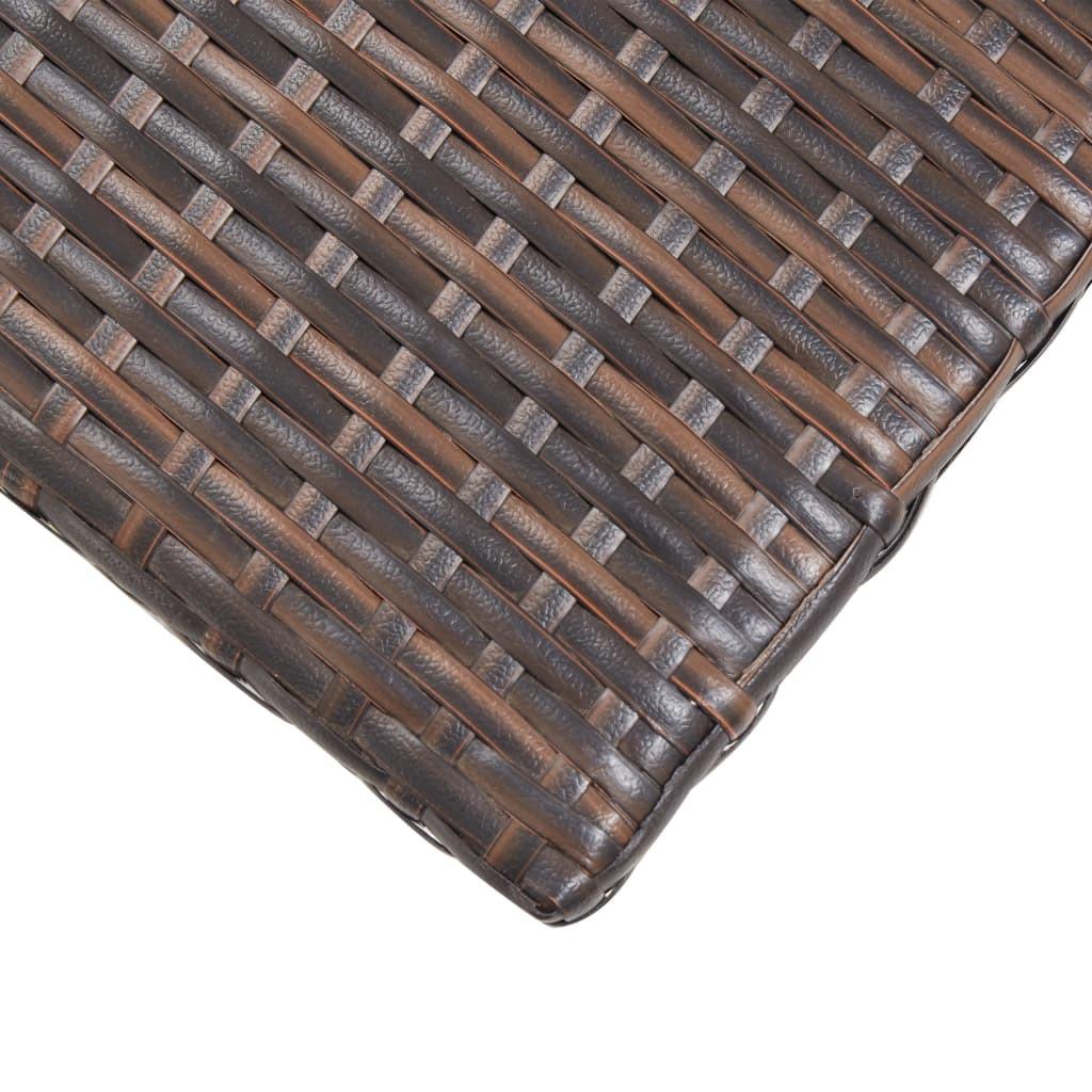 VidaXL Gartentisch poly-rattan  