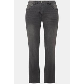 Ulla Popken  Jean modèle Sarah. Coupe skinny 5 poches et taille haute 