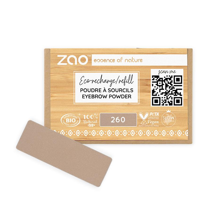 Augenbrauenpuder - Bio- und vegan-zertifiziert