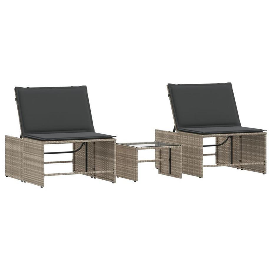 lettino Polirattan
