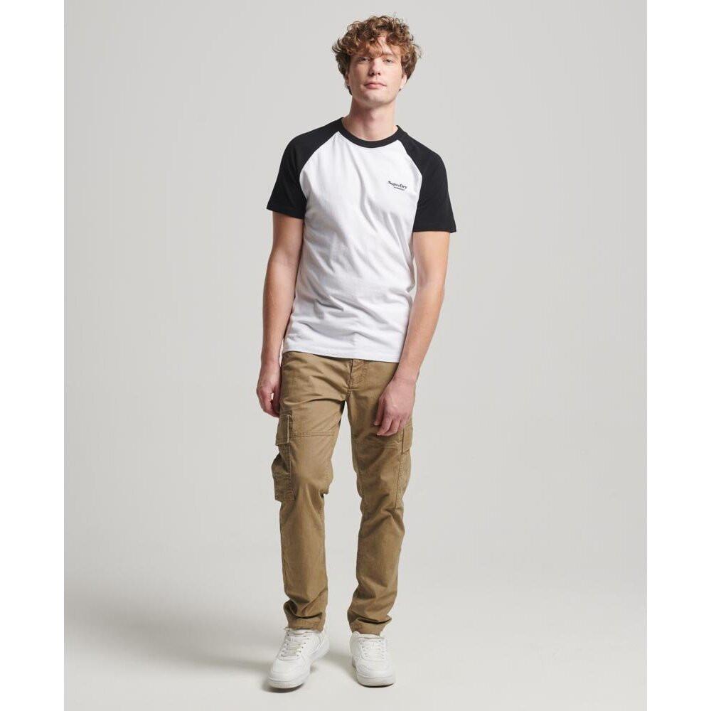 Superdry Essential Logo Bio-Baumwolle Baseball T-Shirt  
