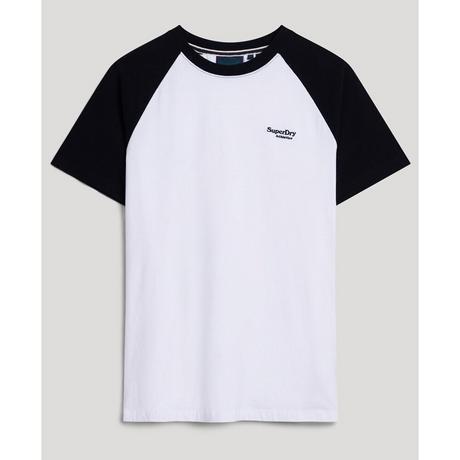 Superdry Essential Logo Bio-Baumwolle Baseball T-Shirt  