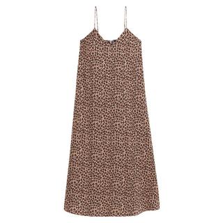 La Redoute Collections  Maxikleid mit schmalen Trägern und Animalprint 