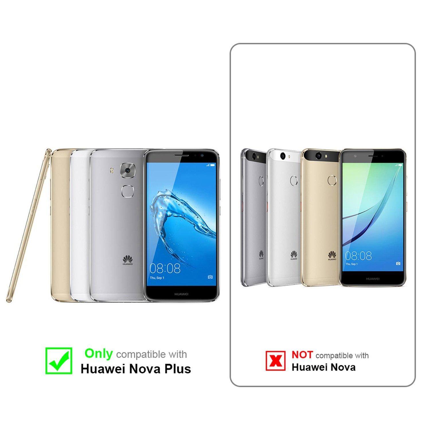 Cadorabo  Housse compatible avec Huawei NOVA PLUS - Coque de protection en silicone TPU flexible 