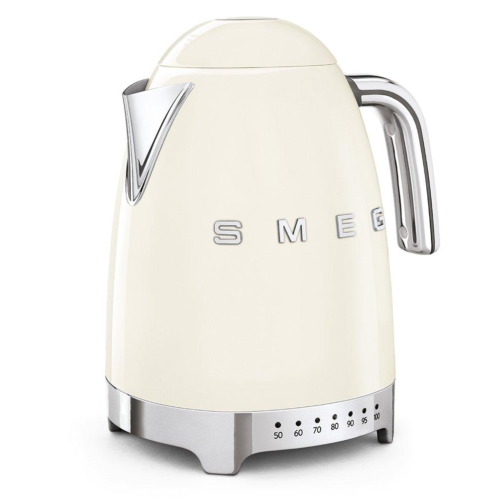 SMEG Bouilloire 1,7l avec réglage de température réglable KLF03CREU  