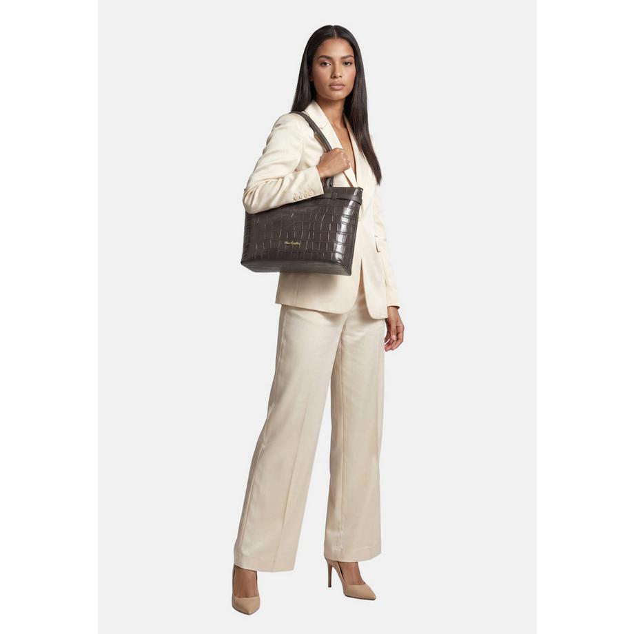 pierre cardin Sac cabas imprimé crocodile  