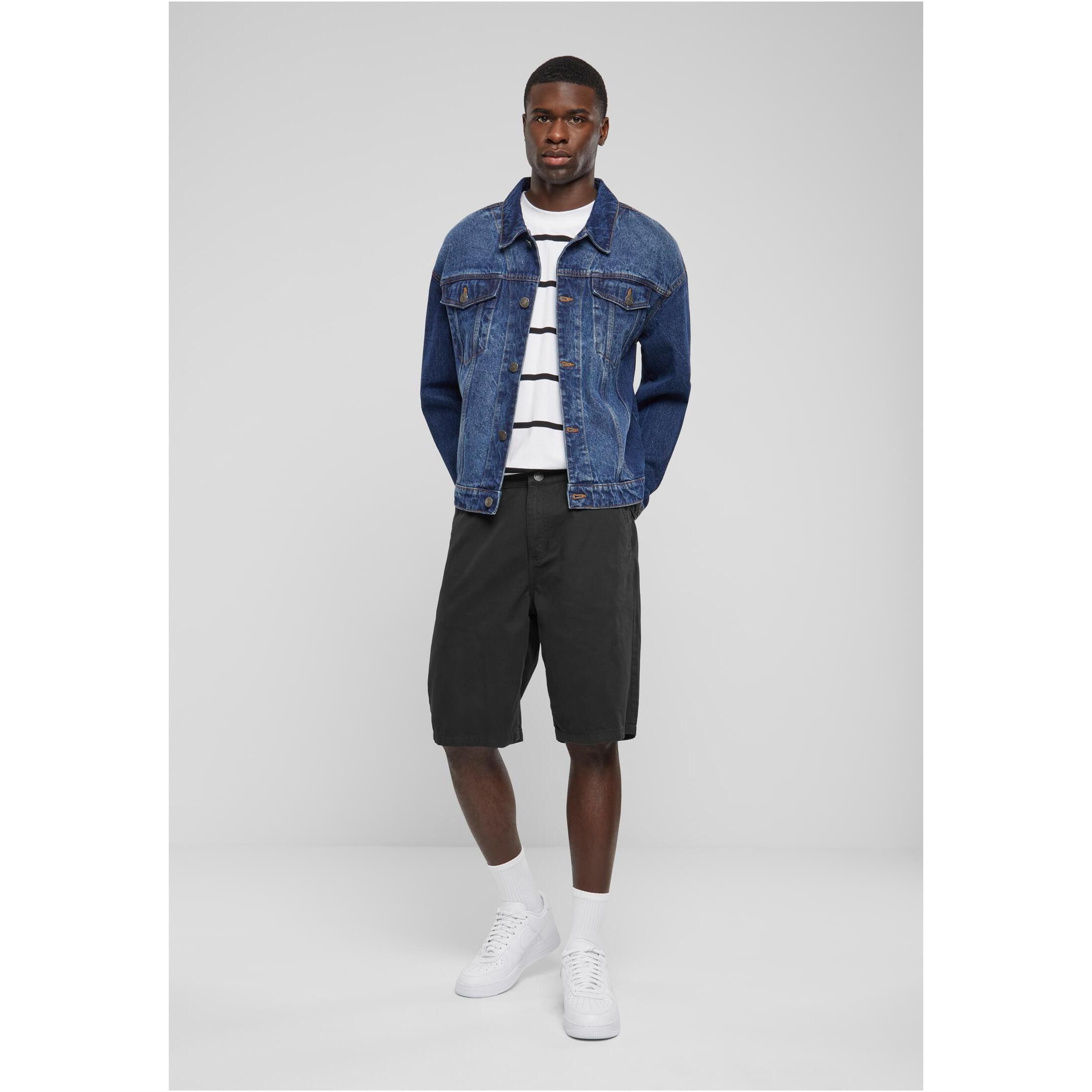 URBAN CLASSICS Heavy Ounce Quadratische Jeansjacke  