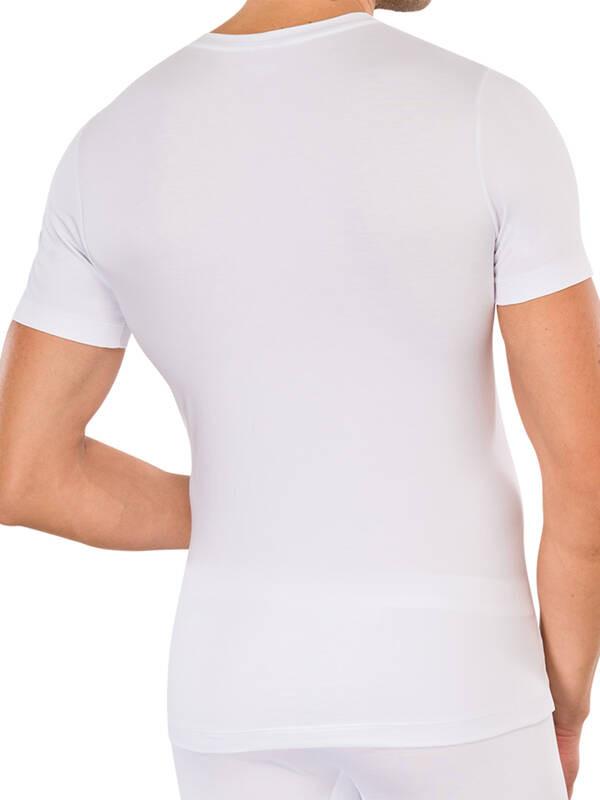 Schiesser Long Life Cotton T-Shirt Scollo a V  
