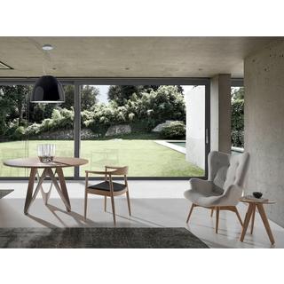 ANGEL CERDA Fauteuil en tissu beige  