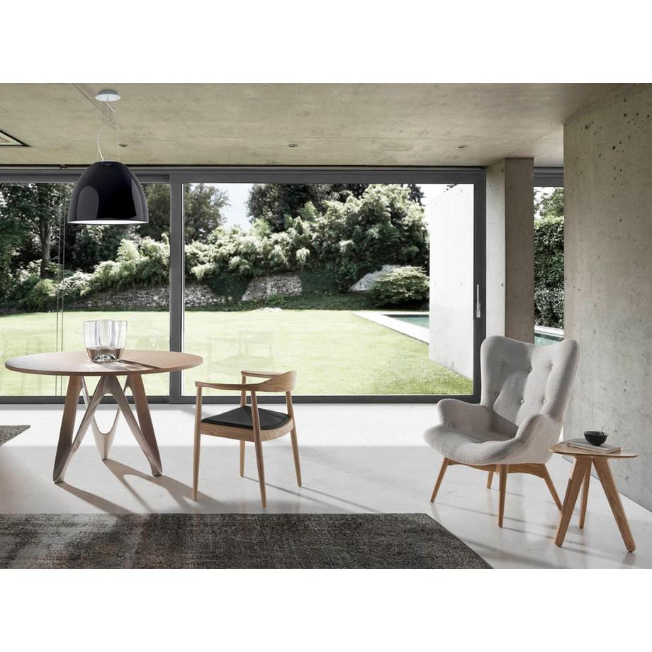 ANGEL CERDA Poltrona in tessuto beige  