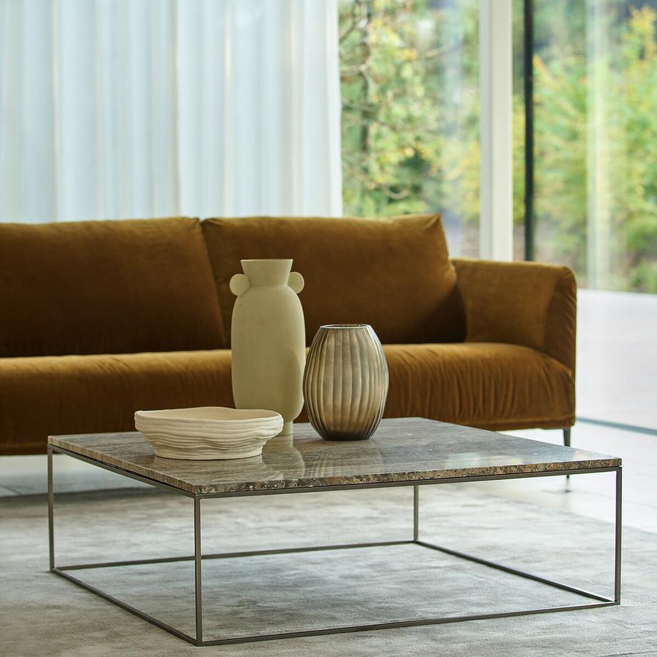 AM.PM Couchtisch Mahaut mit Travertinplatte  