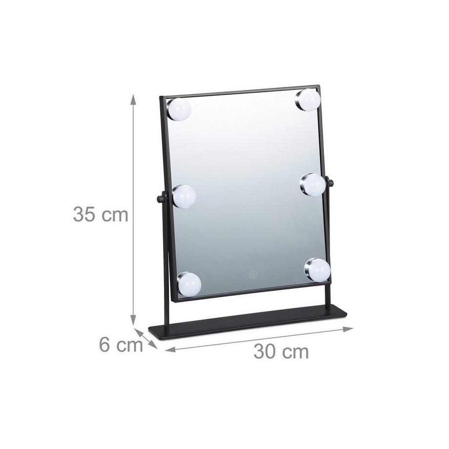 B2X Miroir de maquillage Hollywood  