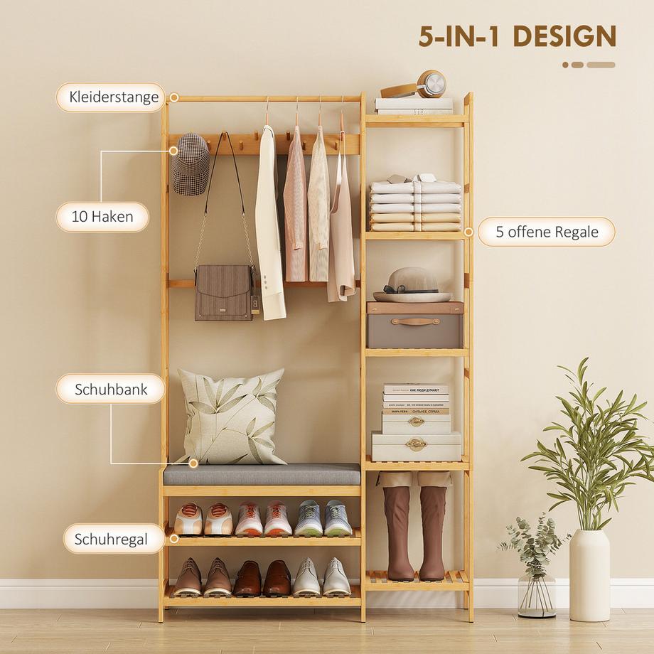 HOMCOM Garderobenständer  