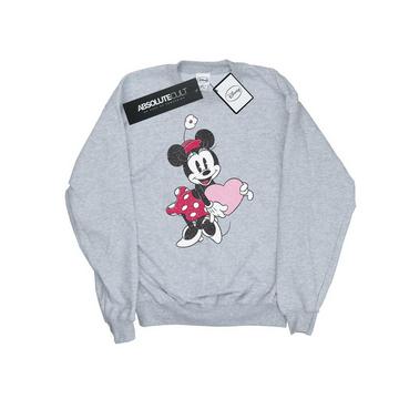 Minnie Mouse Love Heart Sweatshirt