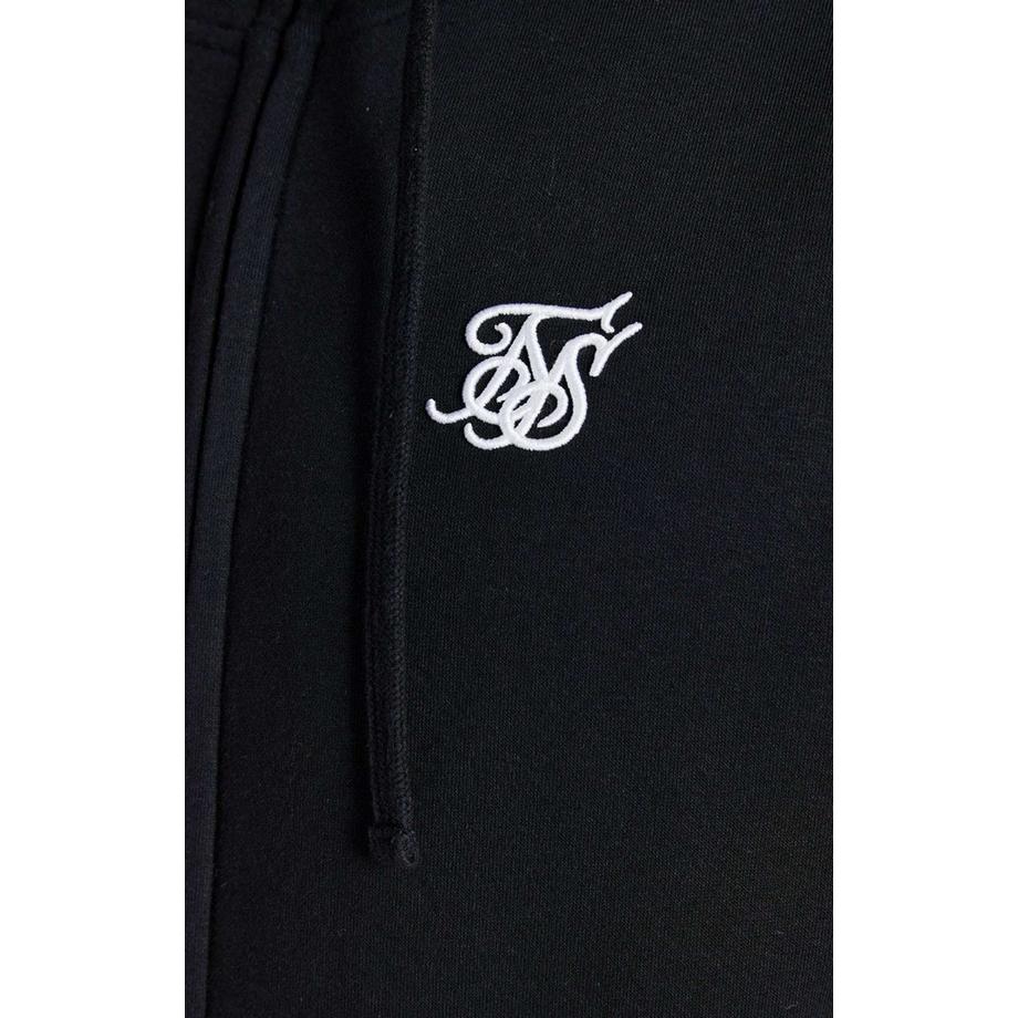 Sik Silk Essential Zip Through Funnel Hoodie  