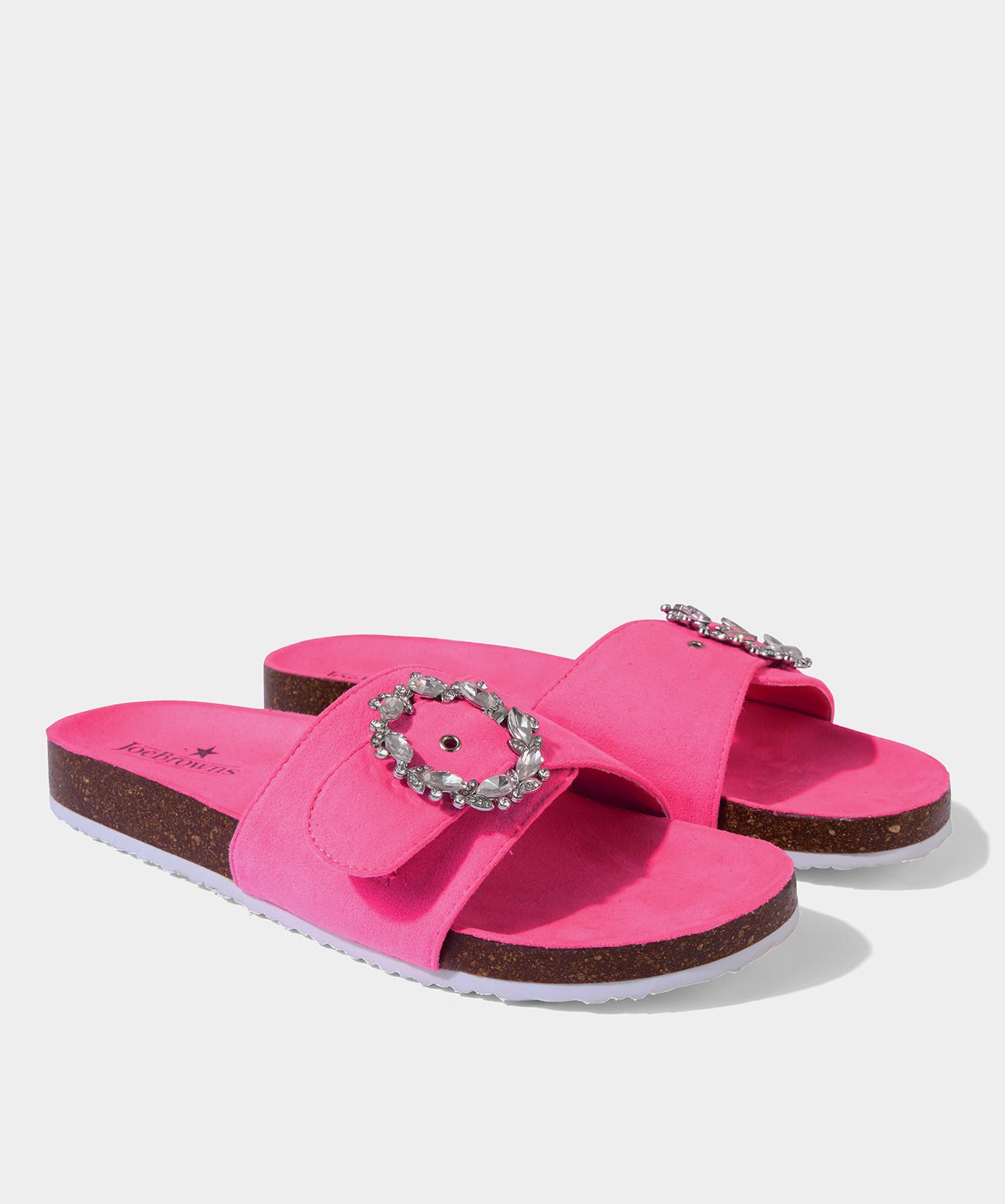 Joe Browns  Sandales à Enfiler Boucle et Bijou 