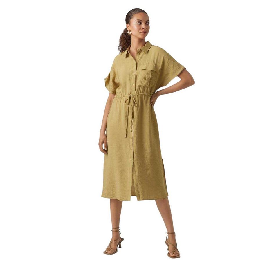 VERO MODA Robe Chemisier Milongue Iris  