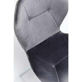 mutoni Chaise Viva gris chrome  