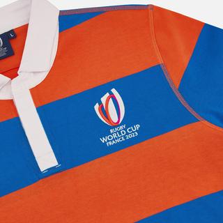 macron  polo anches longues acron france rwc 2023 