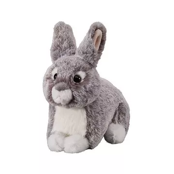Plüsch Hase Grau (18cm)