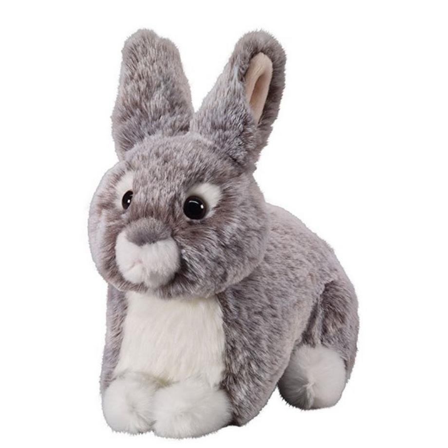 Bauer  Plüsch Hase Grau (18cm) 