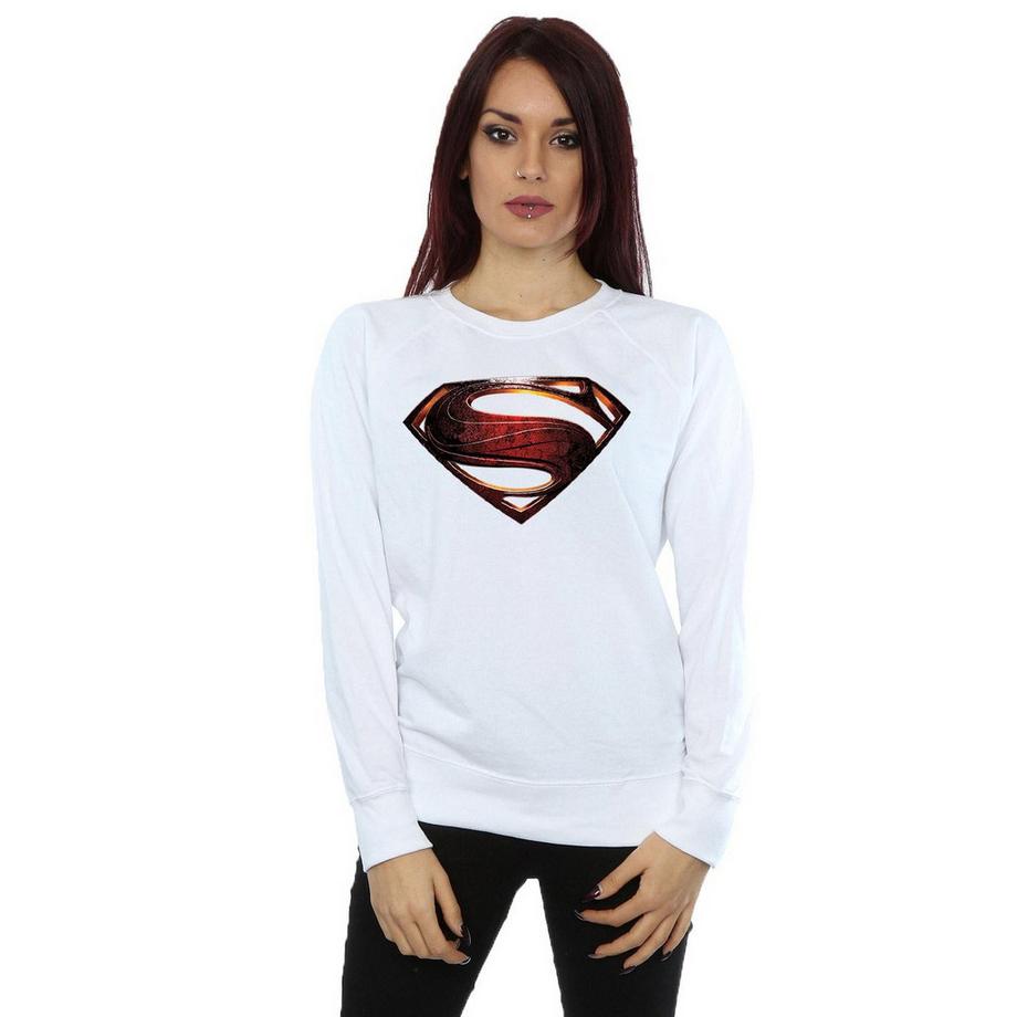 DC COMICS Justice League Superman Logo Felpa  