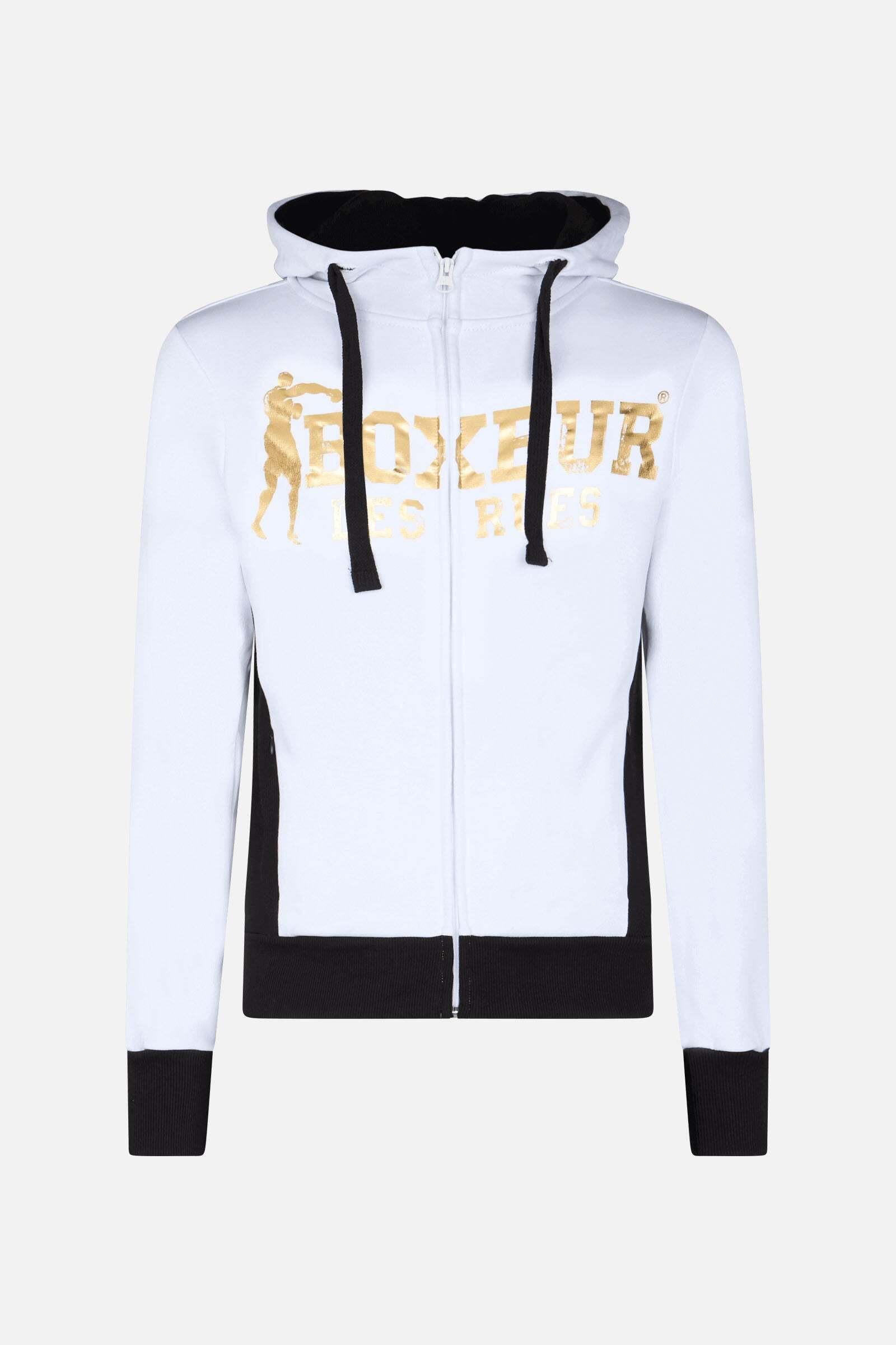 BOXEUR DES RUES  Sweatshirt Hooded Full Zip Sweatshirt 